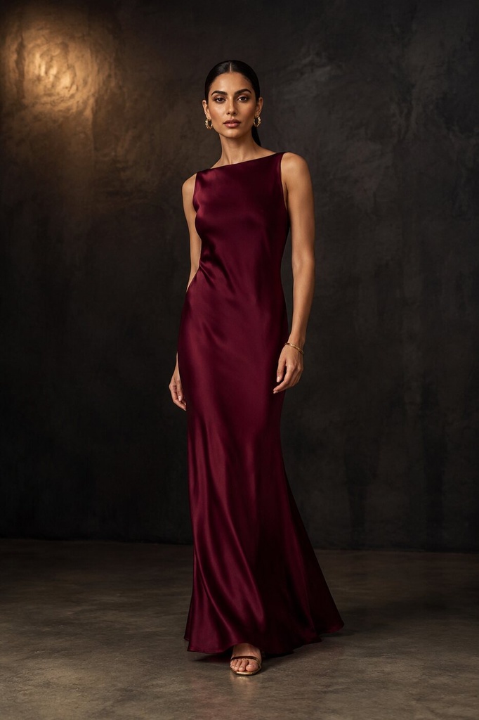 Silk Evening Dress